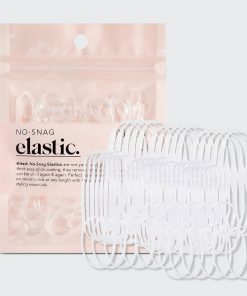 Clear No-Snag Elastics 100pc Set