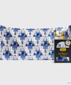Star Wars™ & Kitsch Satin Pillowcase in R2-D2 & C-3PO 2 Pack - King