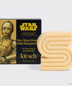 Star Wars™ & Kitsch Rice Water Protein Strengthening Solid Shampoo - C-3PO