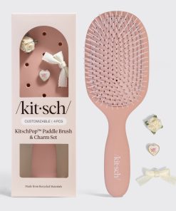 KitschPop™️ Paddle Brush in Terracotta