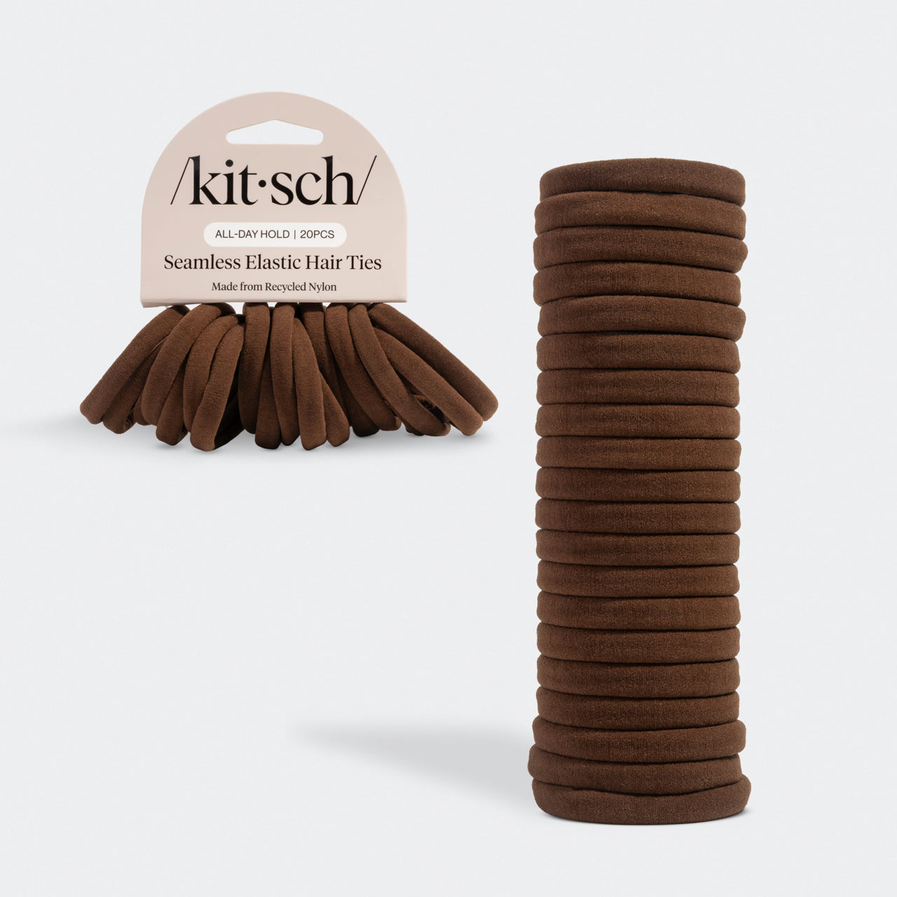 508740-RecycledFabricSeamlessHairElastics-20pc-TrendHairAccessories-Chocolate-Hero-1280x1280px-1.jpg
