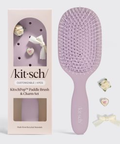 KitschPop™️ Paddle Brush in Soft Violet