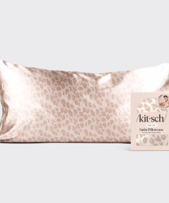 Satin Pillowcase in Leopard - King