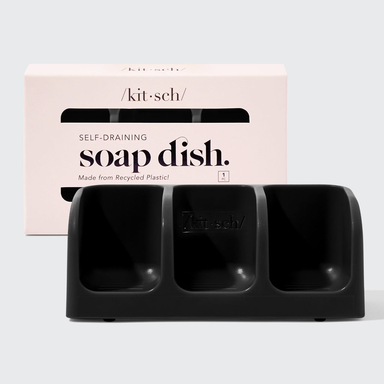 67007-SelfDrainingSoapDish-BottleFreeBeauty-Black-hero-300dpi-1.jpg